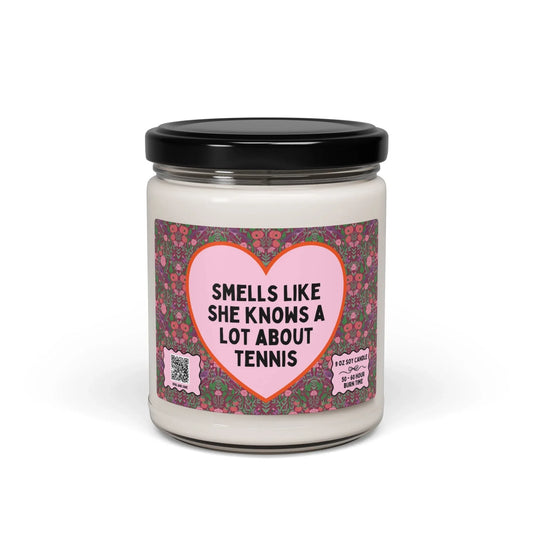 Cute Tennis Player or Tennis Instructor Candle - BIG FRENCHIES