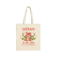 Therapy is My Jam Tote Bag - BIG FRENCHIES