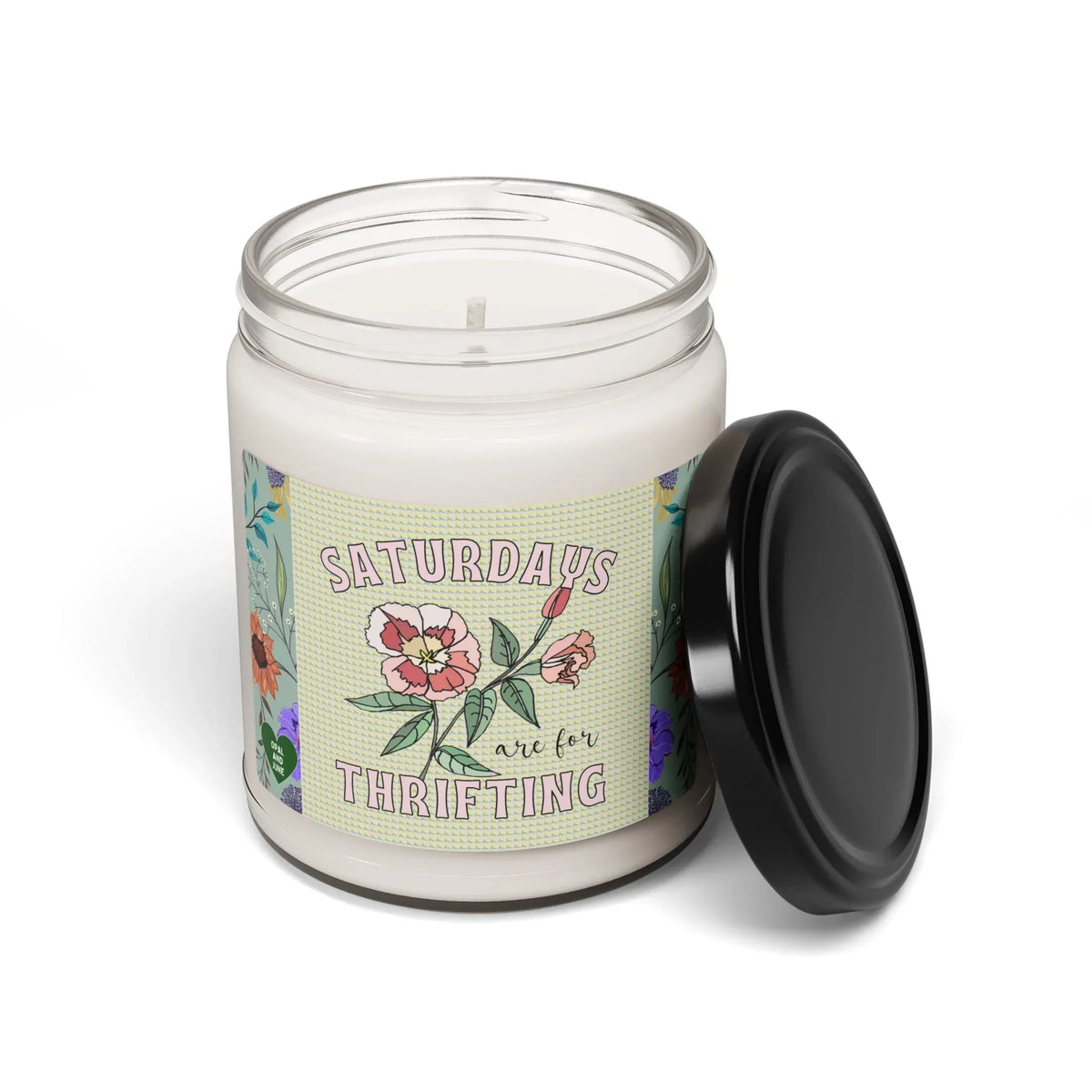 Cute Thrifting Gift: 9 Oz Candle - BIG FRENCHIES