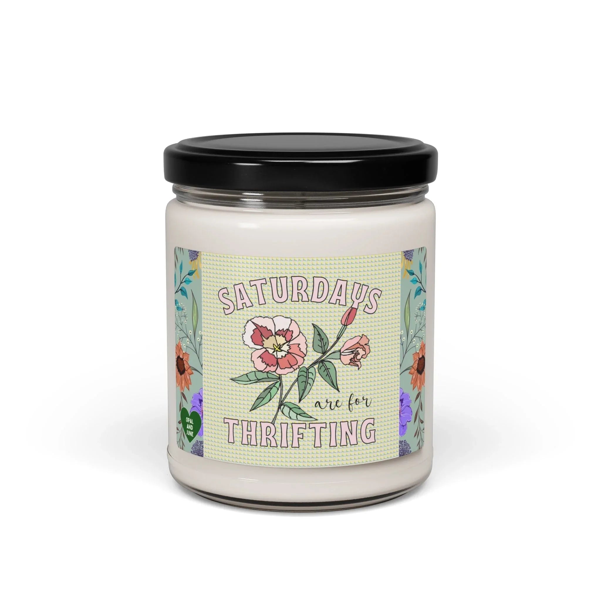 Cute Thrifting Gift: 9 Oz Candle