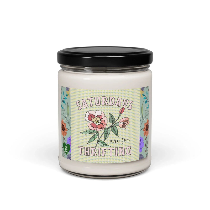 Cute Thrifting Gift: 9 Oz Candle - BIG FRENCHIES