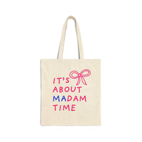Cute Voting Tote Bag with Bow - BIG FRENCHIES