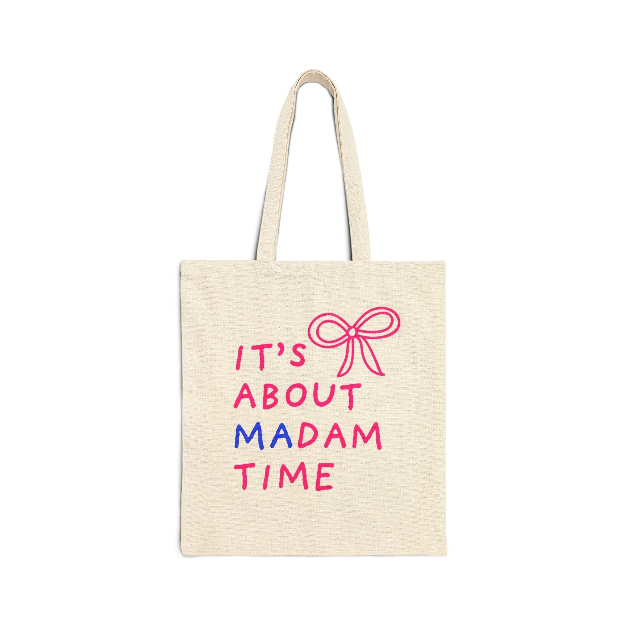 Cute Voting Tote Bag with Bow - BIG FRENCHIES