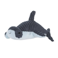 Explore Dream Discover Navy, and Light Blue Hammerhead Shark Shaped Plush Stuffed Animal - BIG FRENCHIES
