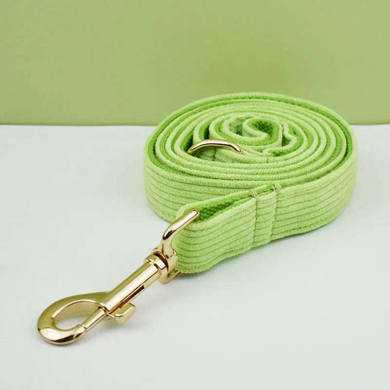 Personalized Apple Green Corduroy Classic Set