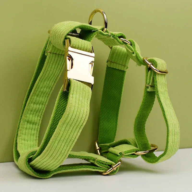 Personalized Apple Green Corduroy Classic Set