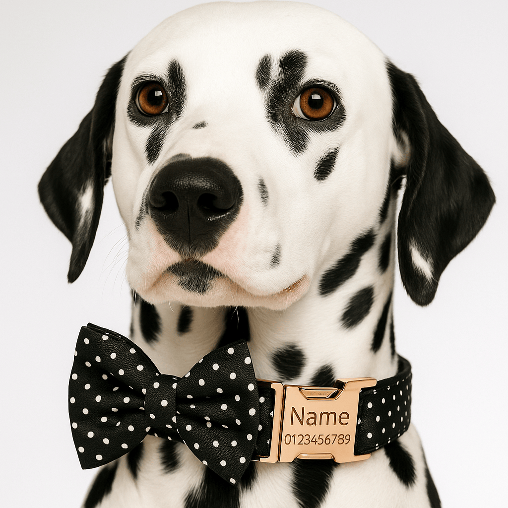 Personalized Black Polka Dot Classic Set