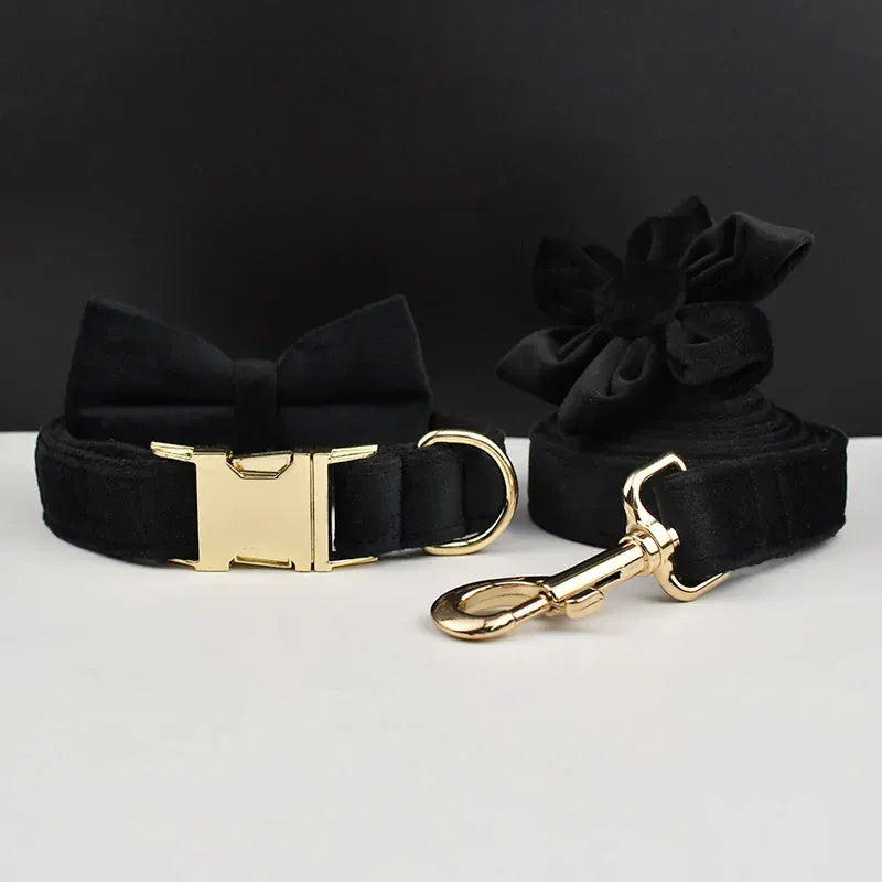Personalized Black Velvet Classic Set