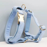 Personalized Blue Corduroy Classic Set