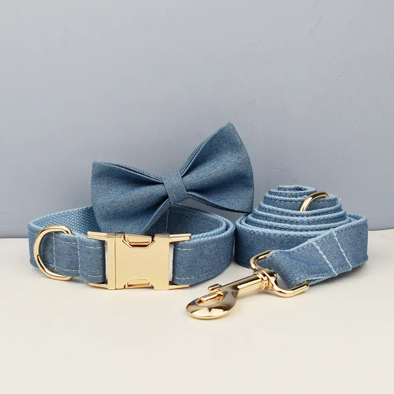 Personalized Blue Denim Classic Set