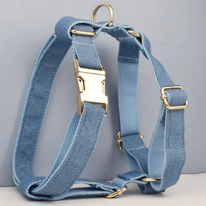 Personalized Blue Denim Classic Set