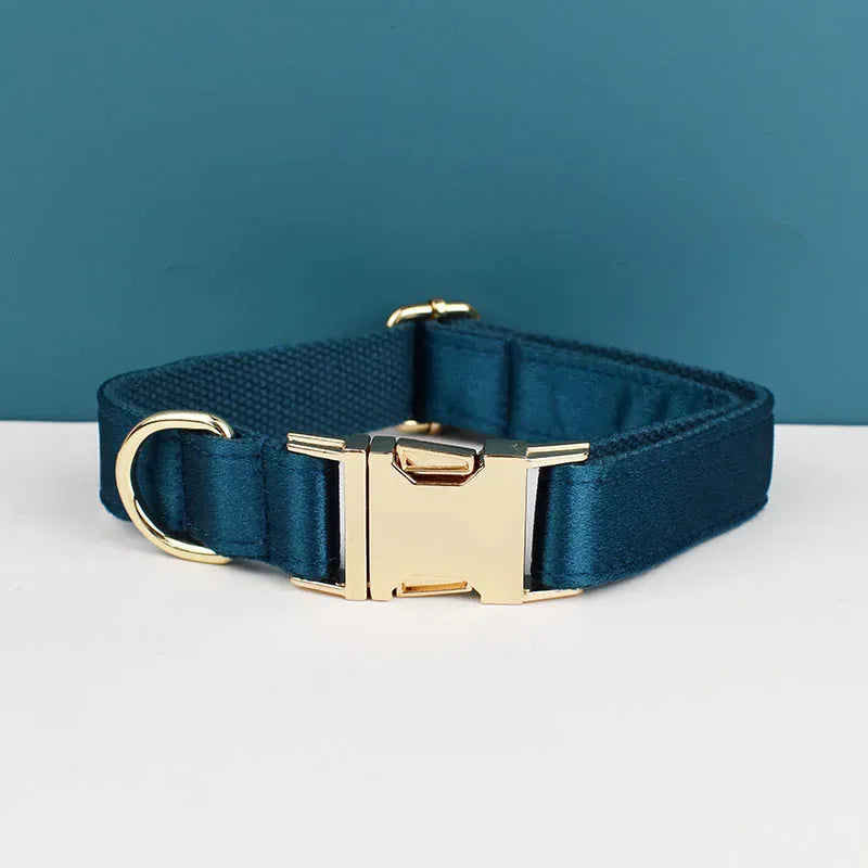 Personalized Blue Green Satin Classic Set