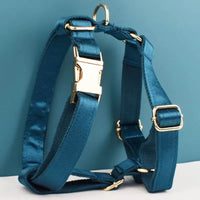 Personalized Blue Green Satin Classic Set