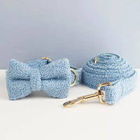 Personalized Blue Teddy Velvet Classic Set