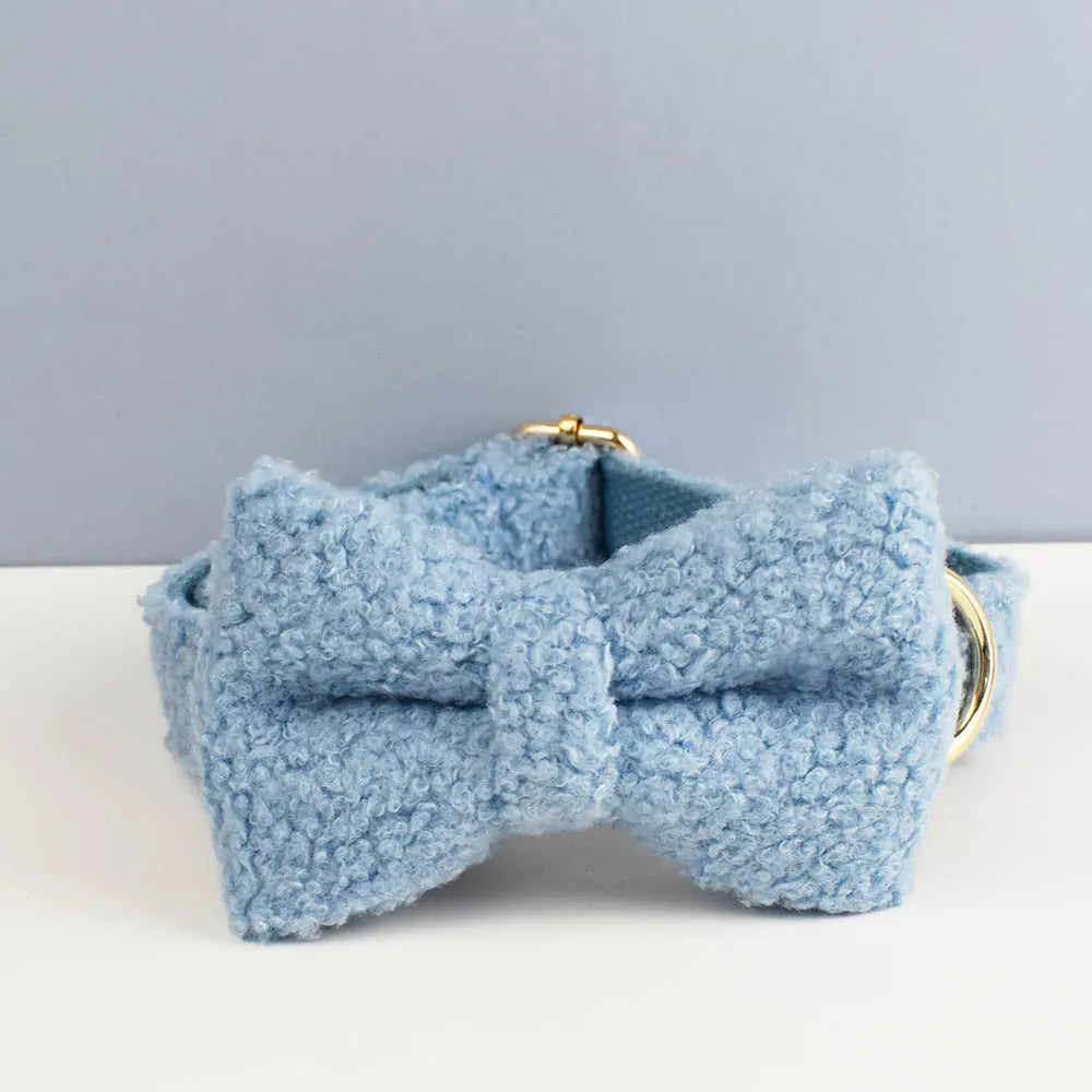 Personalized Blue Teddy Velvet Classic Set