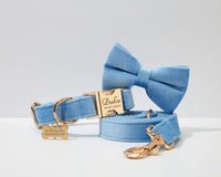 Personalized Blue Velvet Classic Set