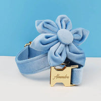 Personalized Blue Velvet Classic Set