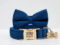 Personalized Blue Velvet Classic Set