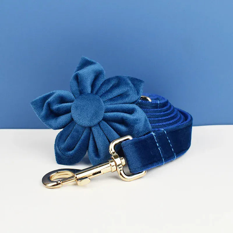 Personalized Blue Velvet Classic Set