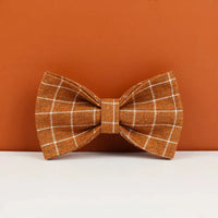 Personalized Classic Brown Plaid Classic Set