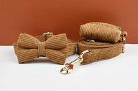 Personalized Caramel Corduroy Classic Set