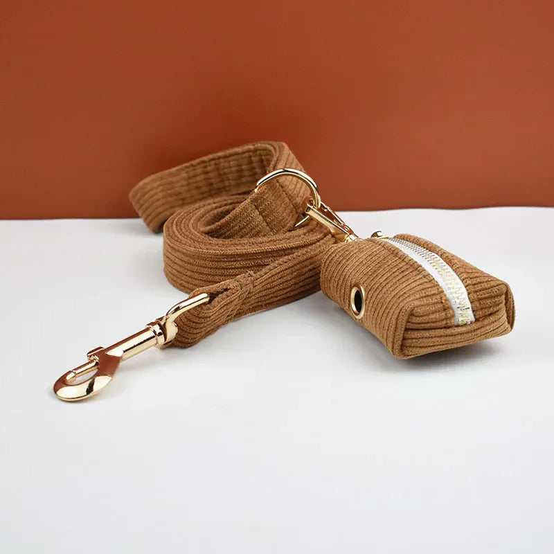 Personalized Caramel Corduroy Classic Set