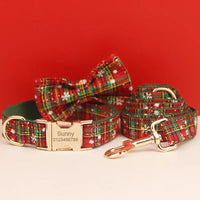 Personalized Christmas Plaid Classic Set
