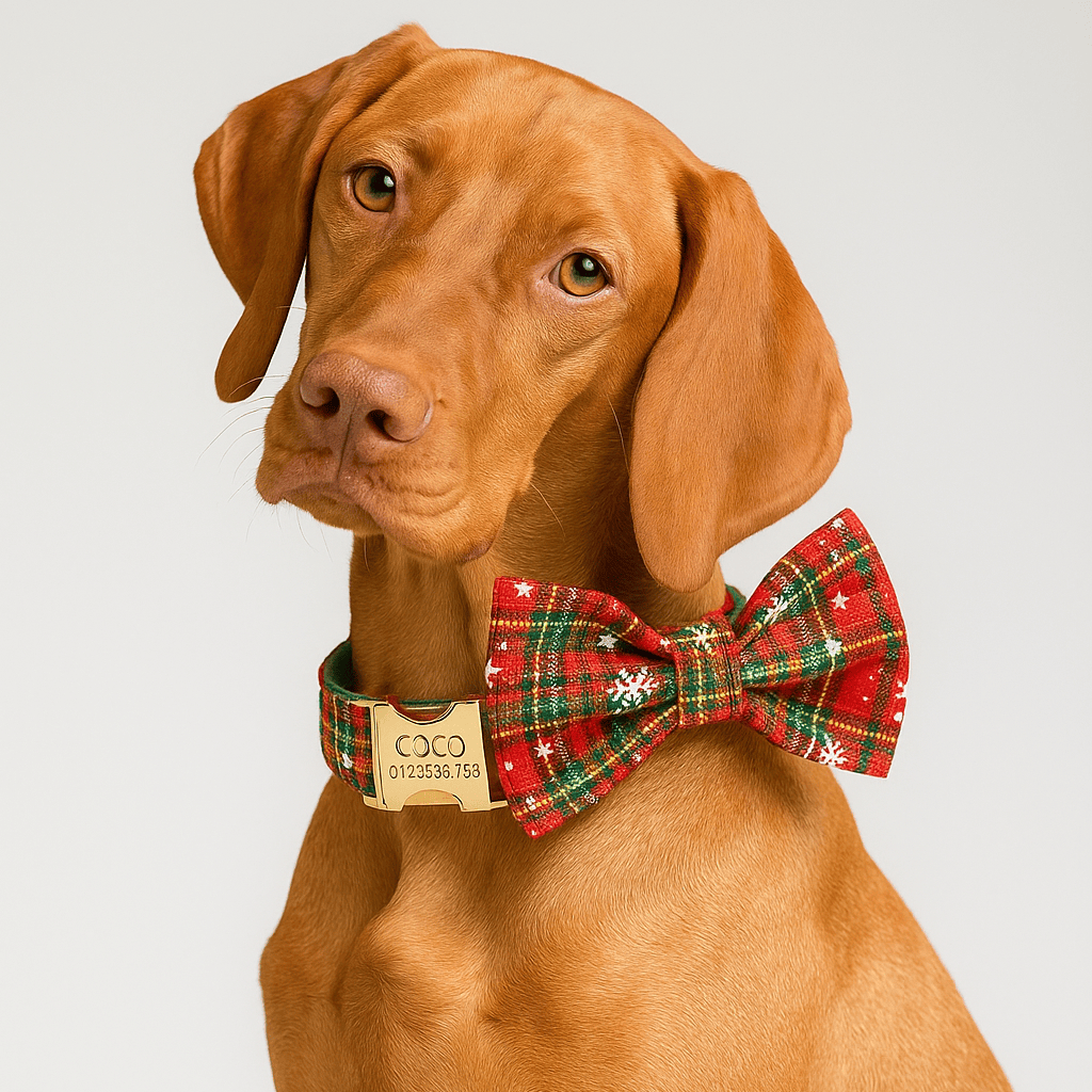 Personalized Christmas Plaid Classic Set