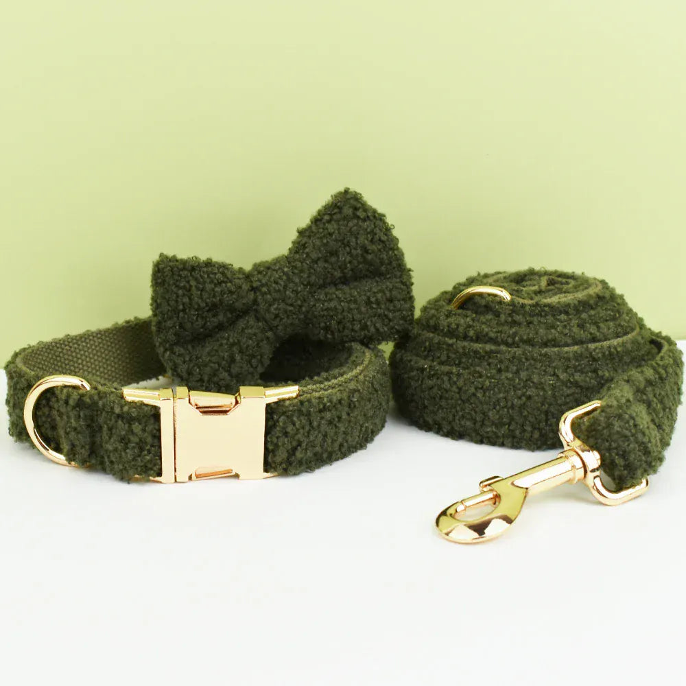 Personalized Cozy Olive Classic Set