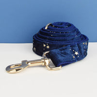 Personalized Dark Blue Velvet Classic Set