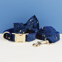 Personalized Dark Blue Velvet Classic Set