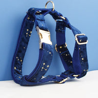 Personalized Dark Blue Velvet Classic Set