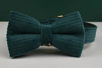 Personalized Dark Green Corduroy Classic Set