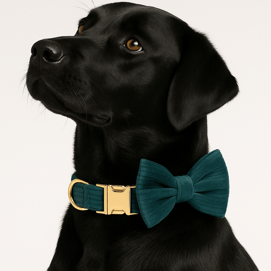 Personalized Dark Green Corduroy Classic Set