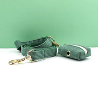 Personalized Dark Green Corduroy Classic Set