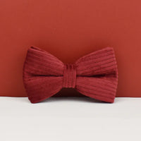 Personalized Dark Red Corduroy Classic Set