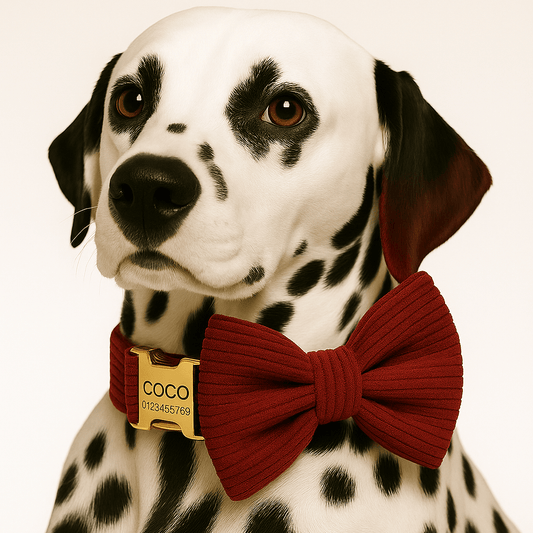 Personalized Dark Red Corduroy Classic Set
