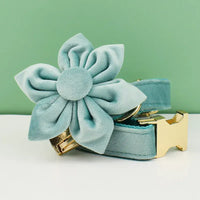 Personalized Green Velvet Classic Set