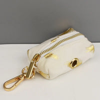 Personalized Ivory Gold Leaf Velvet Classic Set