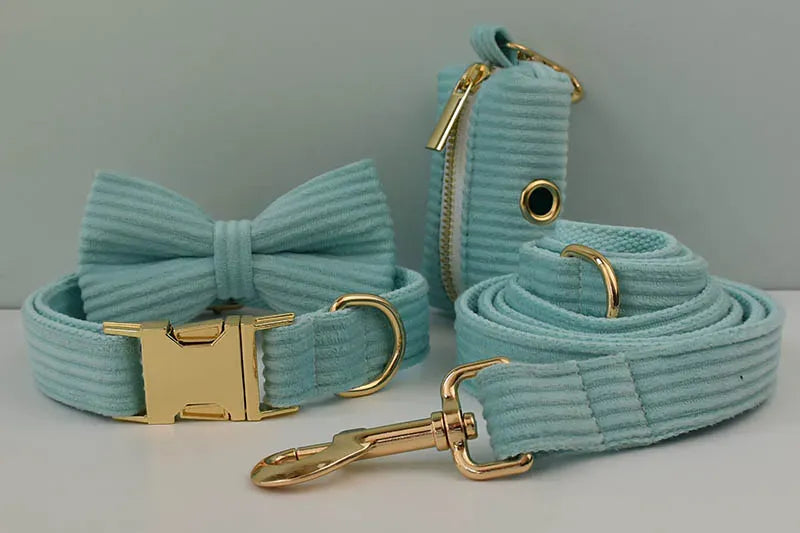 Personalized Lake Green Corduroy Classic Set