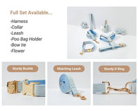 Personalized Light Blue Velvet Classic Set