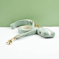 Personalized Light Green Corduroy Classic Set