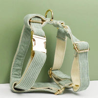 Personalized Light Green Corduroy Classic Set