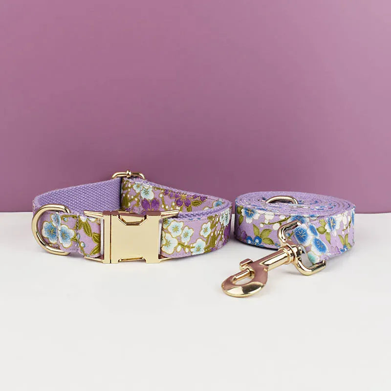 Personalized Lilac Meadow Floral Classic Set