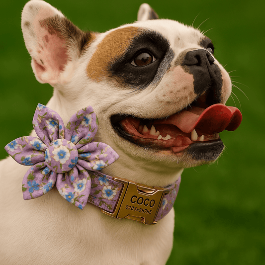 Personalized Lilac Meadow Floral Classic Set