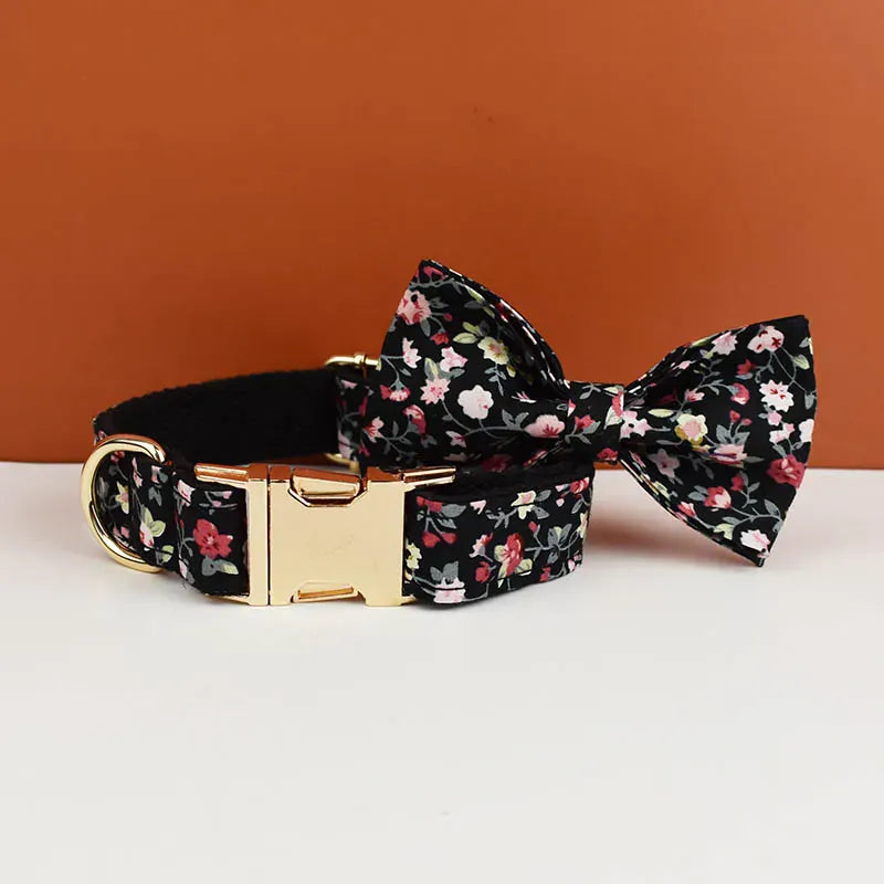 Personalized Midnight Blossom Floral Classic Set