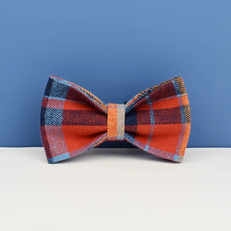 Personalized Midnight Copper Plaid Classic Set