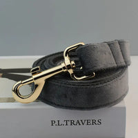 Personalized Dark Grey Velvet Classic Set