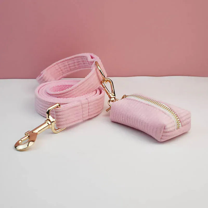Personalized Pink Corduroy Classic Set