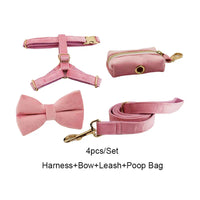 Personalized Pink Velvet Classic Set
